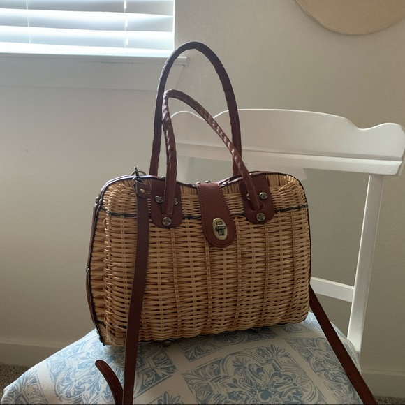 Patricia Nash Bags Patricia Nash Wicker Purse Poshmark
